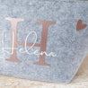 personalisierte Tasche aus Filz | Buchstabe und Namen - KleinKinderKram Baby Online Shop