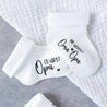 Baby-Socken Geschenk für Oma & Opa | Schwangerschaftsverkündung - KleinKinderKram Baby Online Shop