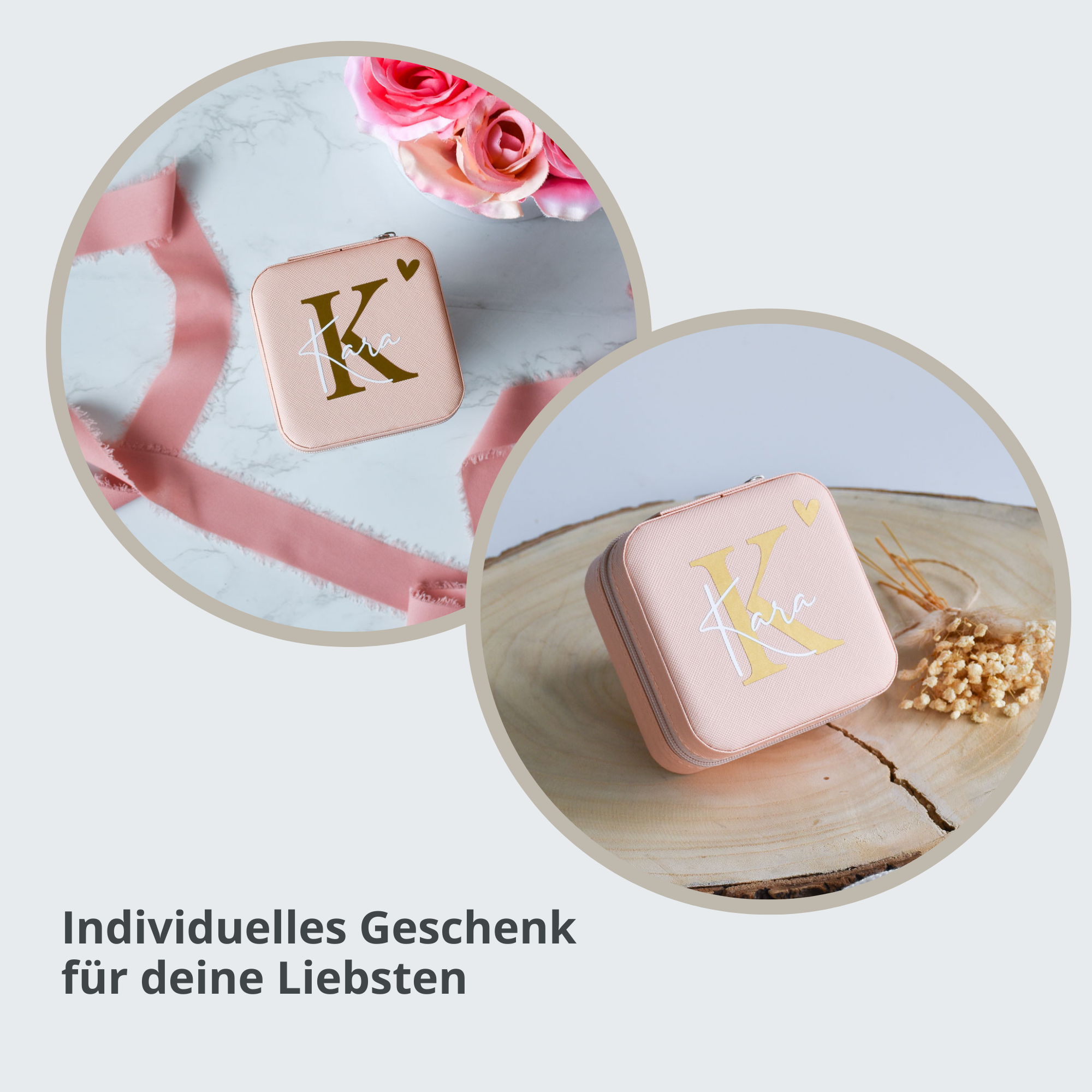 Schmuckkästchen mit Namen | Buchstabe und Namen