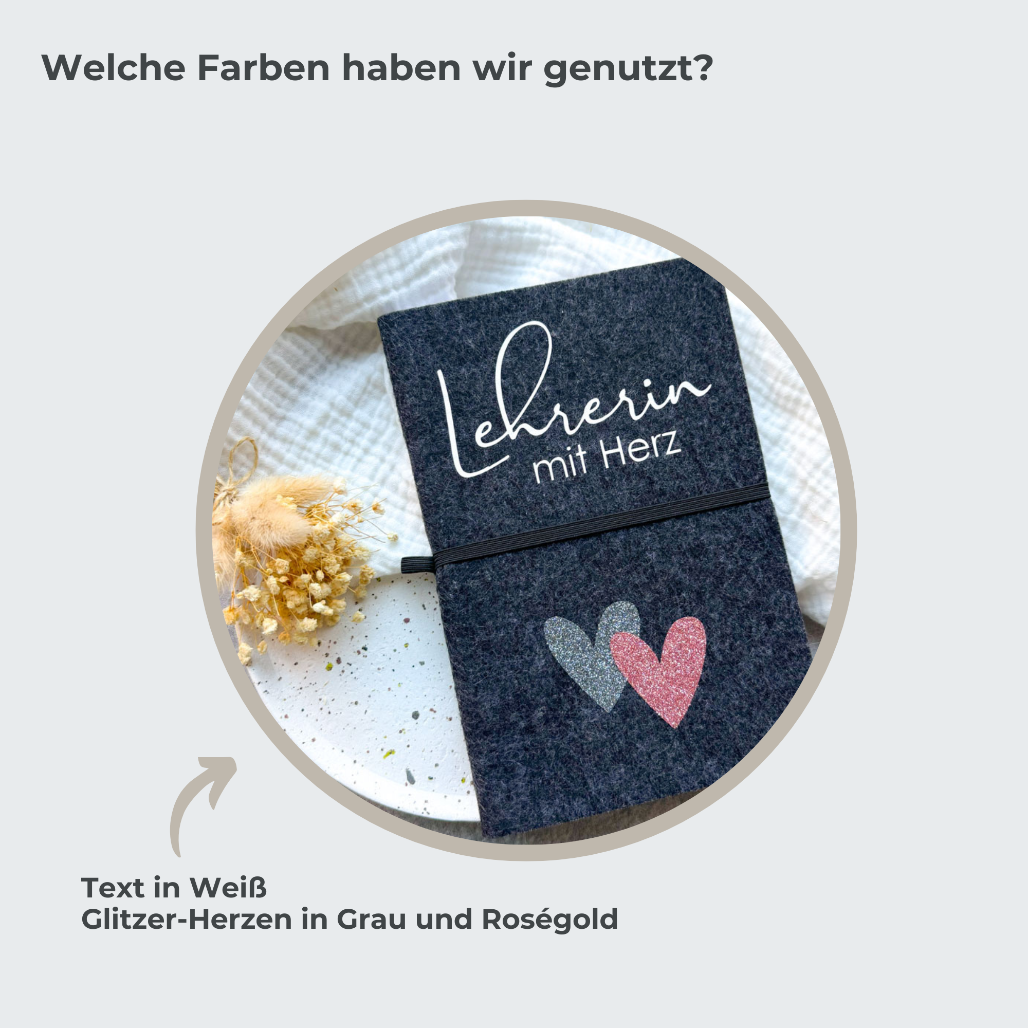 AUSVERKAUF // Notizbuch "Lehrerin mit Herz"