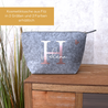 personalisierte Tasche aus Filz | Buchstabe und Namen - KleinKinderKram 