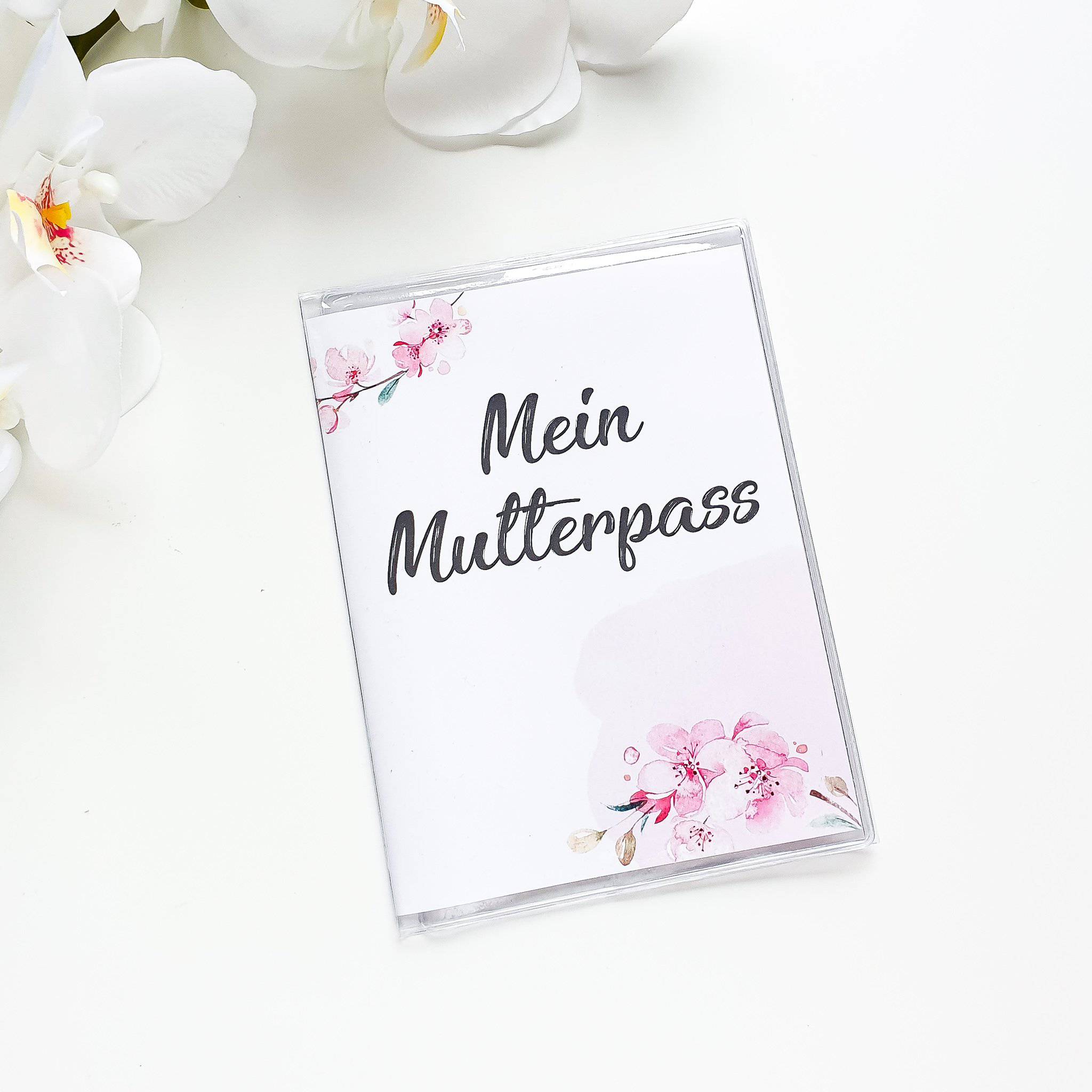 Mutterpass Hülle - Kirschblüten - KleinKinderKram Baby Online Shop