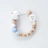 Schnullerkette mit Namen - lächelnde Wolke - KleinKinderKram Baby Online Shop