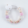 Schnullerkette mit Namen - Konfetti für Mädchen - KleinKinderKram Baby Online Shop