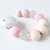 Schnullerkette - Konfetti für Mädchen - KleinKinderKram Baby Online Shop