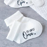 Baby-Socken Geschenk für Oma & Opa | Schwangerschaftsverkündung - KleinKinderKram Baby Online Shop