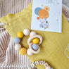 Geschenkset - "Fly Hight - Little One" in Senfgelb - KleinKinderKram Baby Online Shop