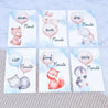 Baby Monatskarten "Luftballon Tierchen" | 14 Motive - KleinKinderKram Baby Online Shop