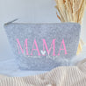 personalisierte Tasche aus Filz | Mama mit den Namen der Kinder - KleinKinderKram Baby Online Shop