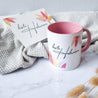 Geschenkset für die "beste Hebamme" | Keramik Tasse und Karte | Pampasgras - KleinKinderKram Baby Online Shop