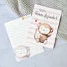 5 Glückwunschkarten zur Geburt | Karten für Jungen und Mädchen | Stripes - KleinKinderKram Baby Online Shop