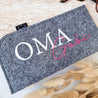 Brillenetui "Oma" mit Namen | personalisierte Brillentasche aus Filz - KleinKinderKram Baby Online Shop