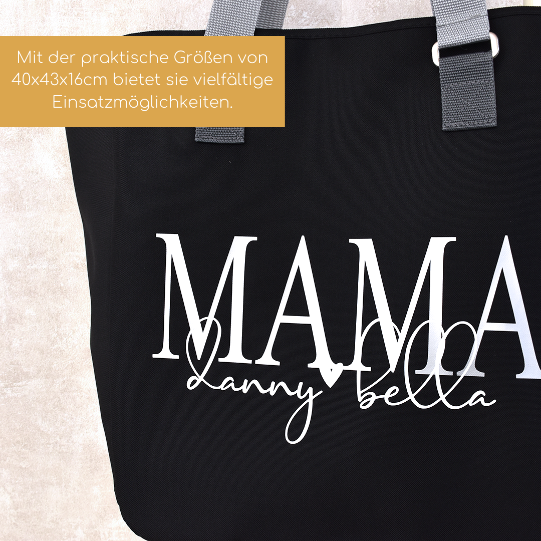 MAXI Shopper | Mama mit den Namen der Kinder - KleinKinderKram 