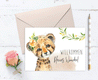 Baby Karte - Leopard - KleinKinderKram Baby Online Shop