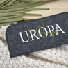 Brillenetui "lieblings Uropa" mit Namen der Enkelkinder | personalisierte Brillentasche aus Filz - BeBonnie