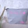 personalisierte Tasche aus Canvas-Baumwolle | Patentante mit Herz und Namen - BeBonnie