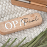 Kugelschreiber mit personalisierter Schatulle aus Bambus | Opa mit Namen - BeBonnie