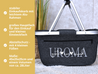 Einkaufskorb aus Filz personalisiert | Uroma mit den Namen der Enkelkinder - BeBonnie