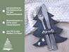 personalisierte Bestecktasche für den Weihnachtstisch | Sterne - BeBonnie
